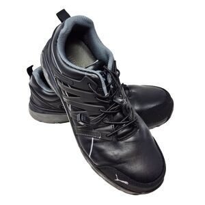 Puma Safety Work Shoes Slip Resistant Oil Resistant Size 10.5 Black